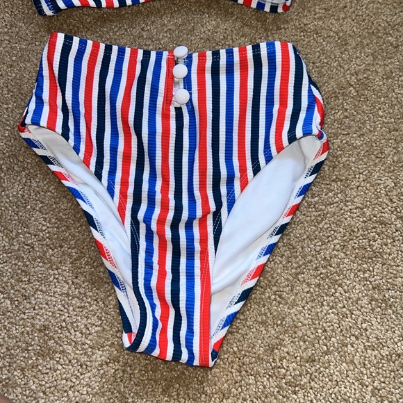 Red White and Blue swim suit. - Picture 3 of 3